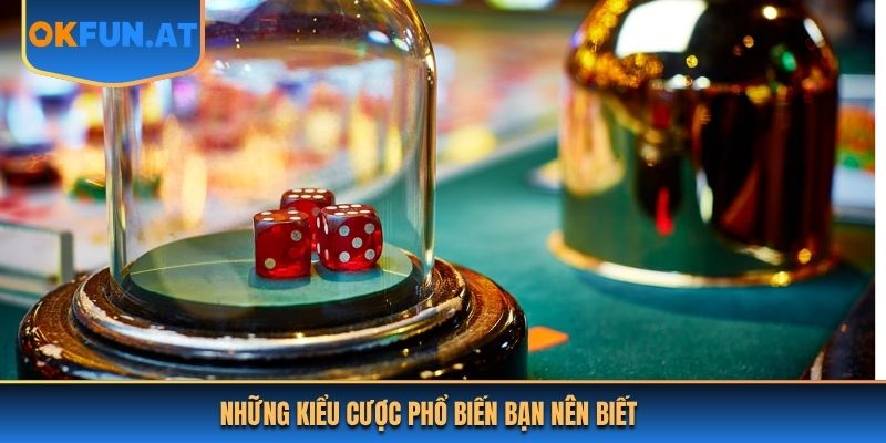 Những kiểu cược phổ biến bạn nên biết